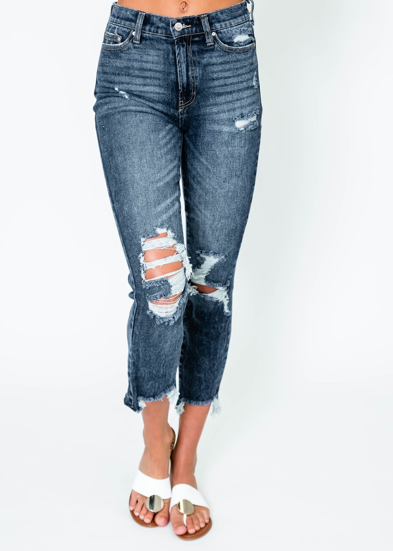 rib cage skinny jeans