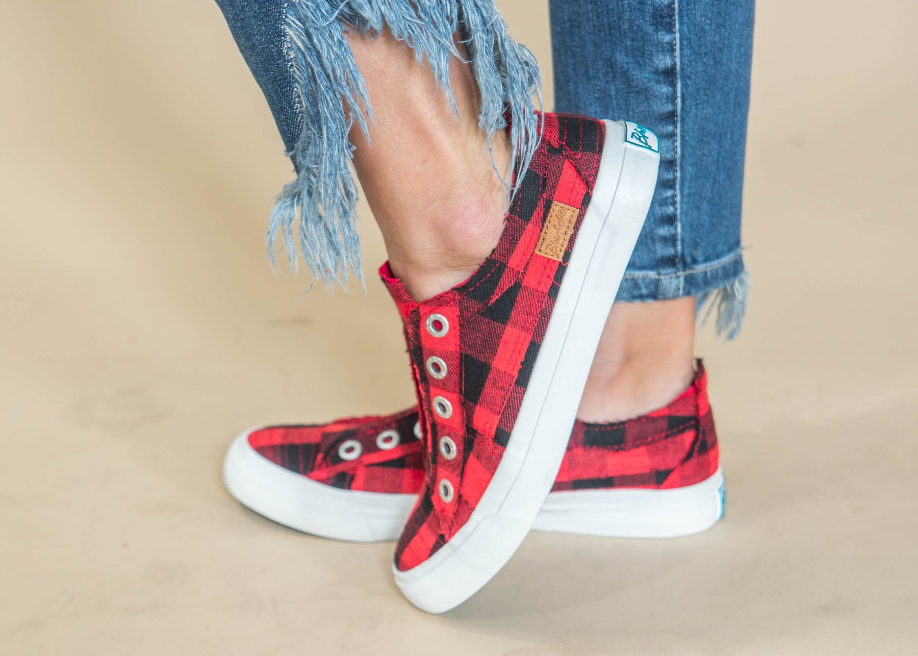 blowfish buffalo plaid shoes