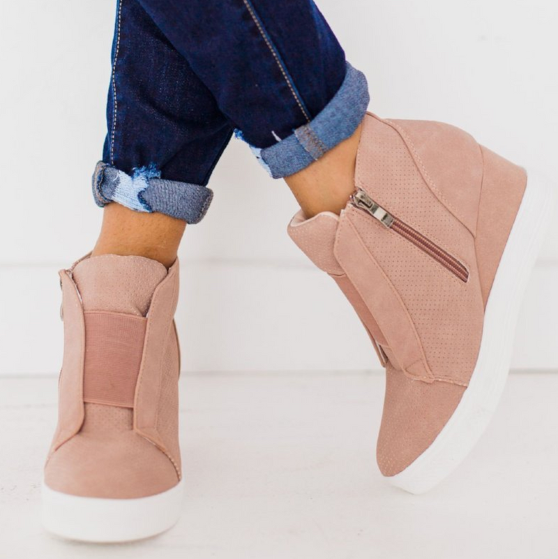 ccocci zoey wedge sneakers