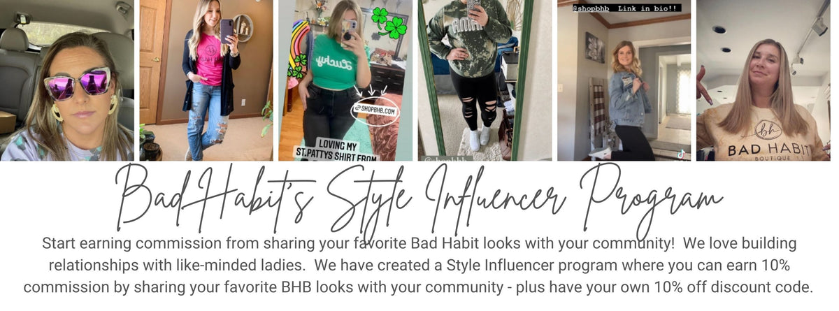 style influencer BAD HABIT BOUTIQUE