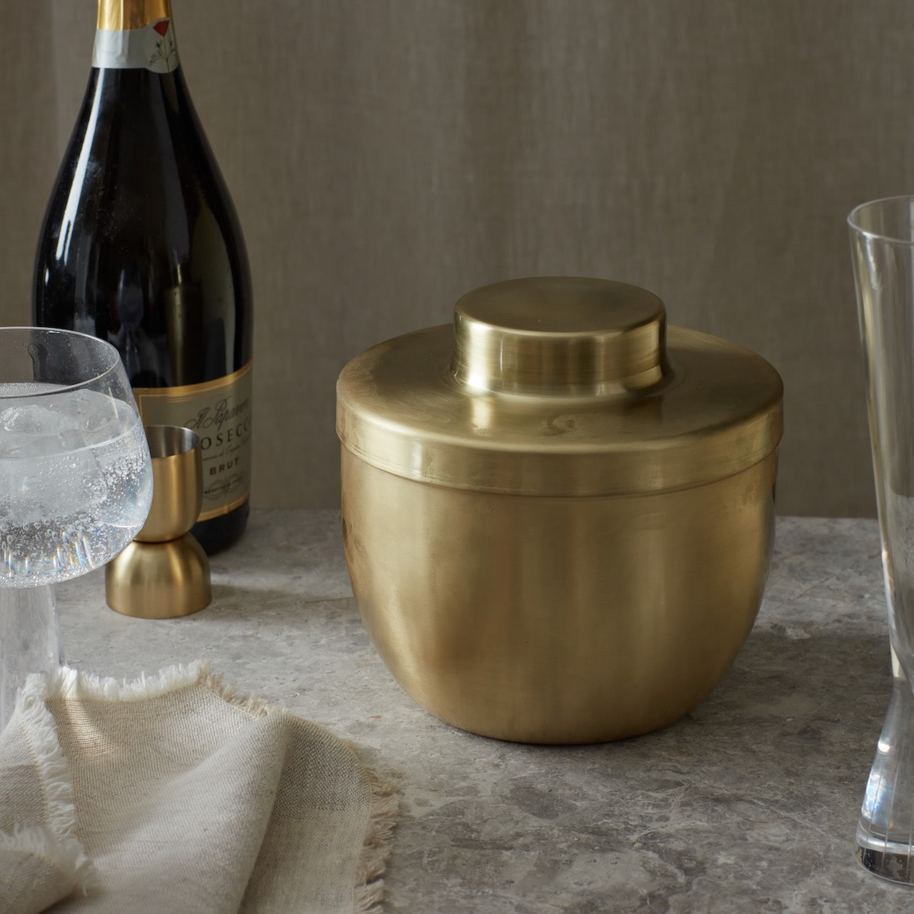 Brass Ice Bucket