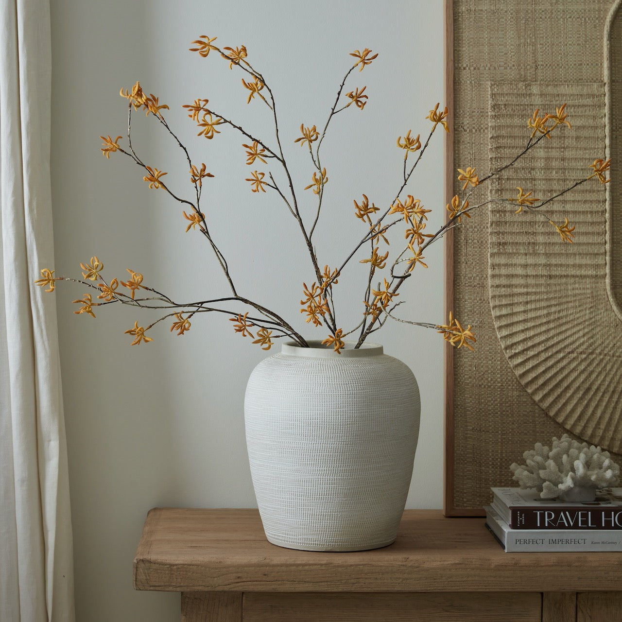 Faux Orange Kangaroo Paw Spray