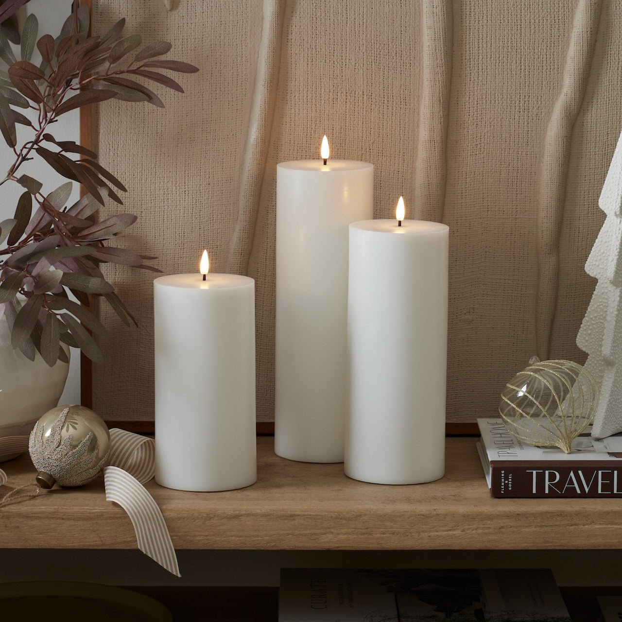 Grand LED Pillar Candle