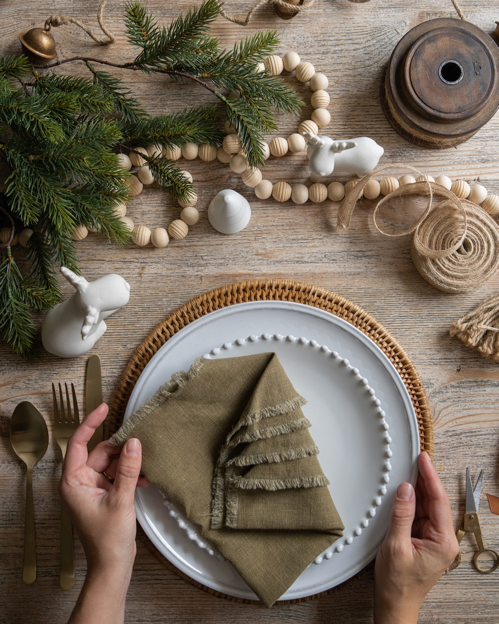 Christmas Tree Napkin 