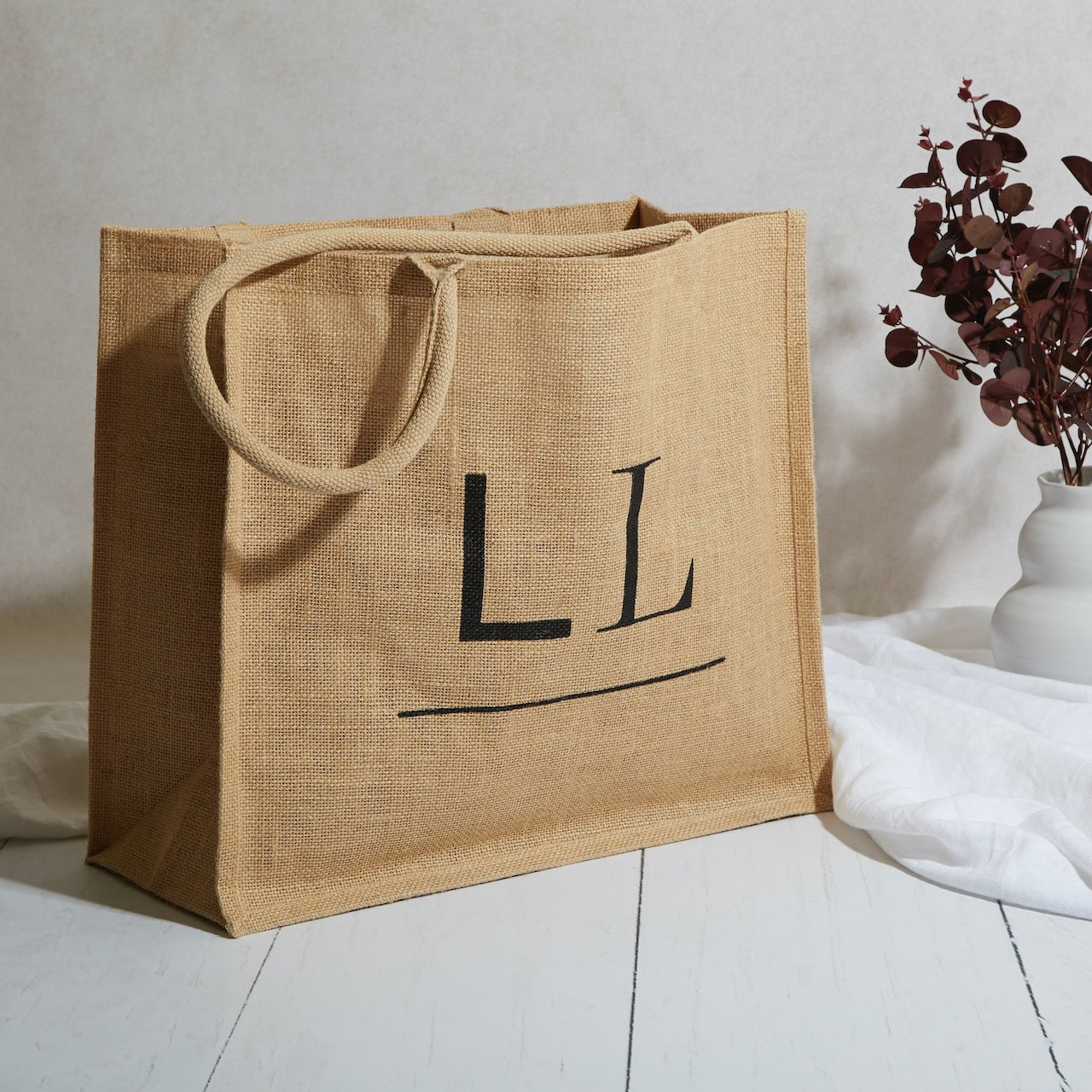 Jute Shopping Bag Large