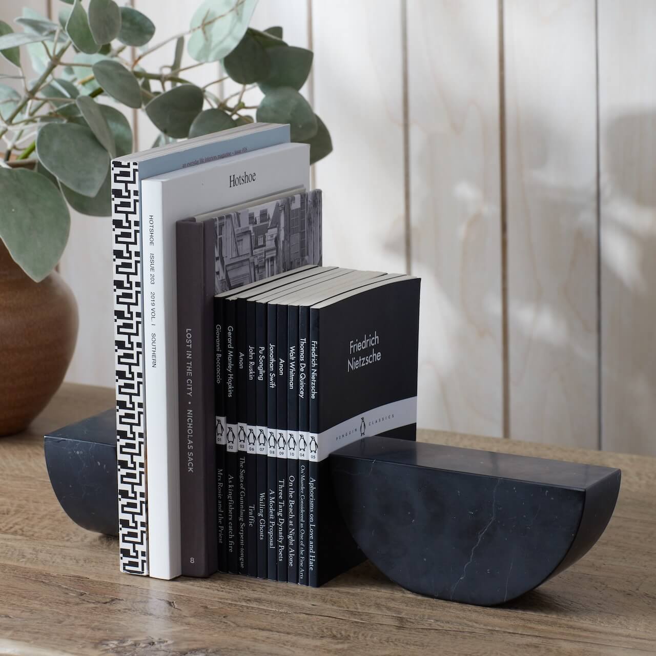 Nazere Marble Book Ends
