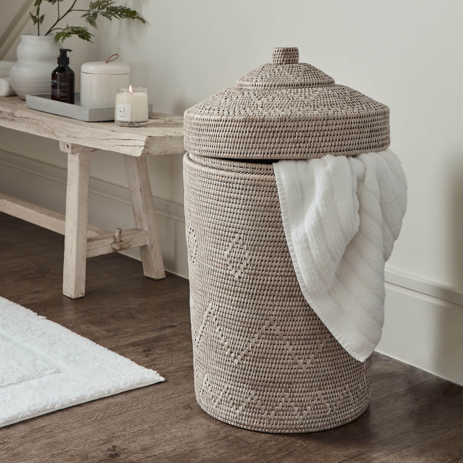 Rattan Laundry Basket