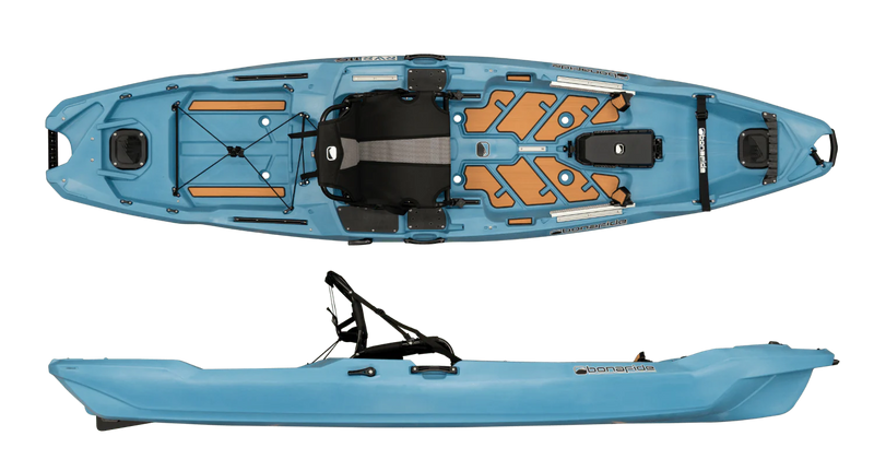 Sit-on-top kayak - SS127 - Bonafide Kayaks, USA - rigid / fishing