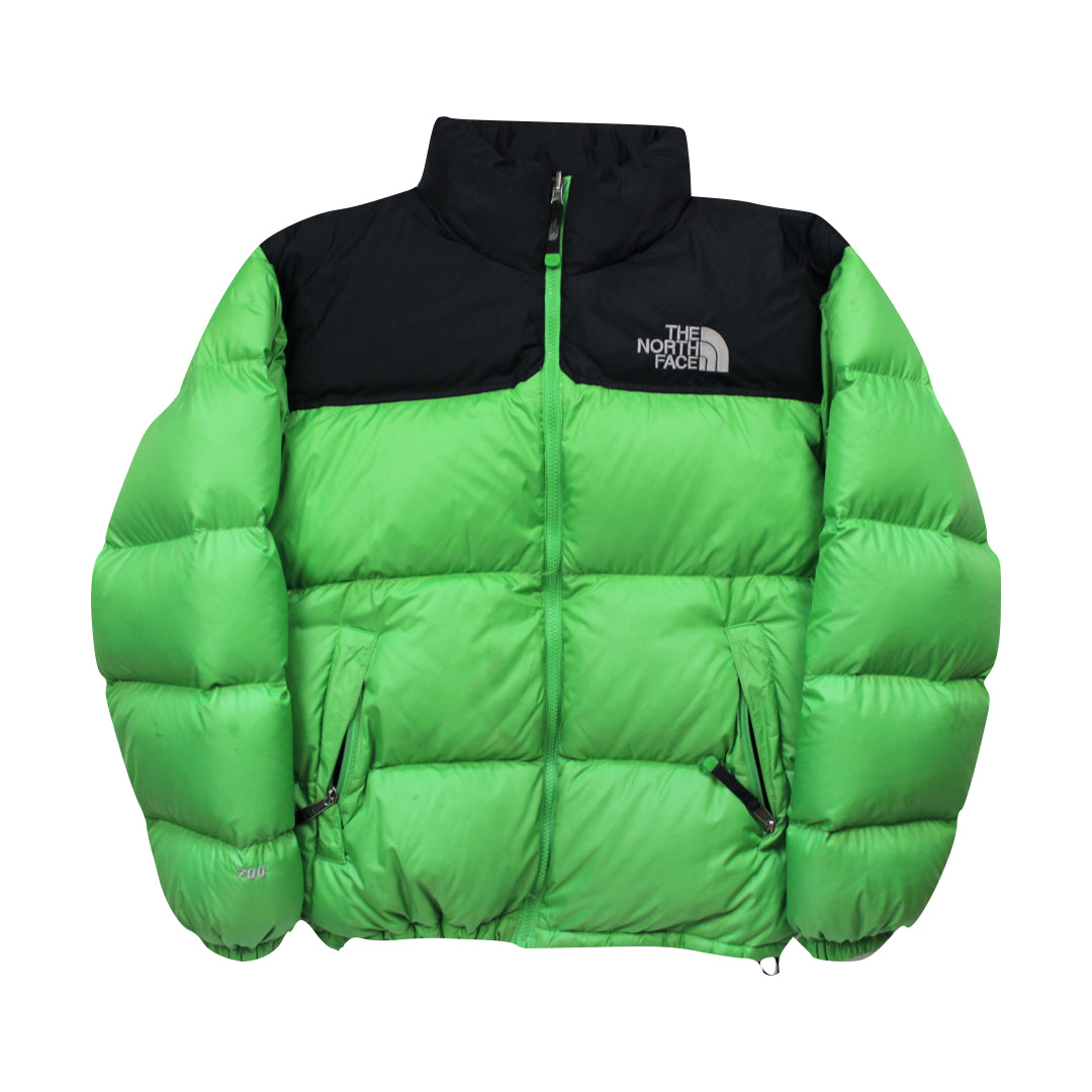 The North Face Lime Green Puffer Jacket | We Vintage