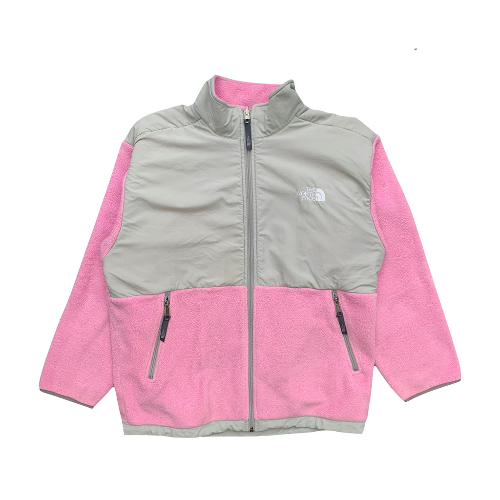 north face denali fleece pink