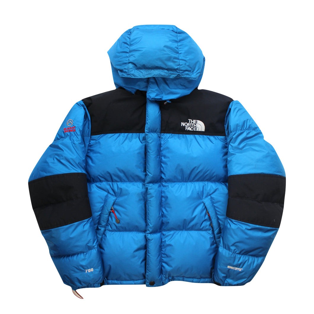 The North Face Baby Blue Baltoro Puffer Jacket We Vintage
