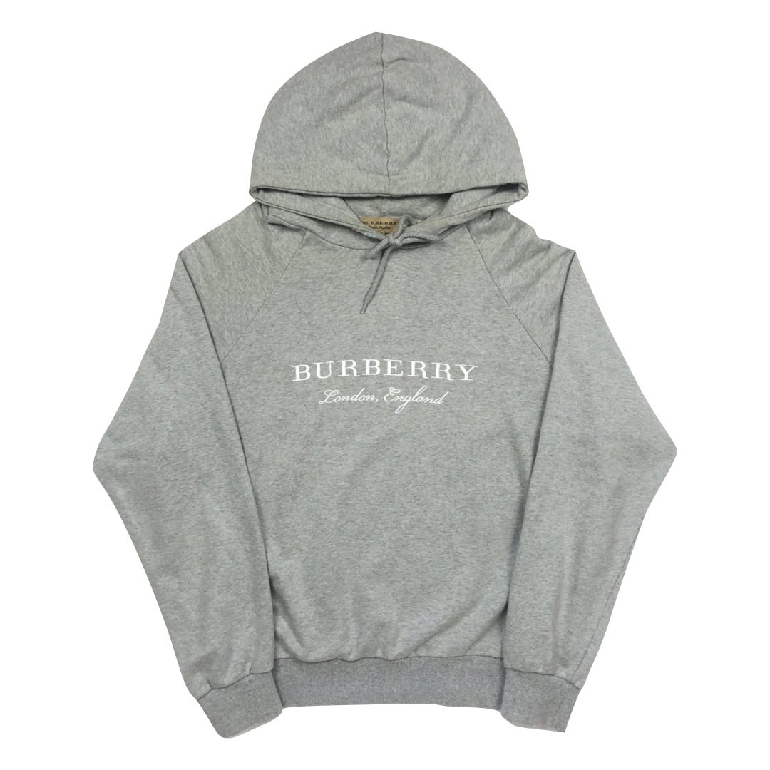 Burberry Grey Hoodie | We Vintage