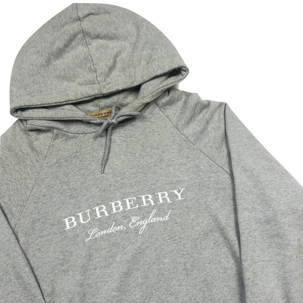 Burberry Grey Hoodie | We Vintage