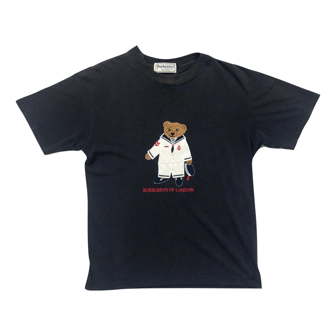 Burberry Bear Navy T-shirt | We Vintage