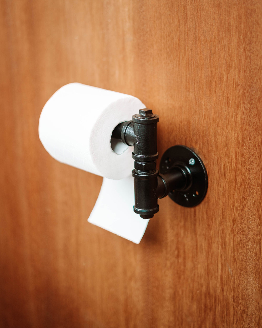 Industrial Gun Metal Toilet Paper Holder –, VESIMI Design