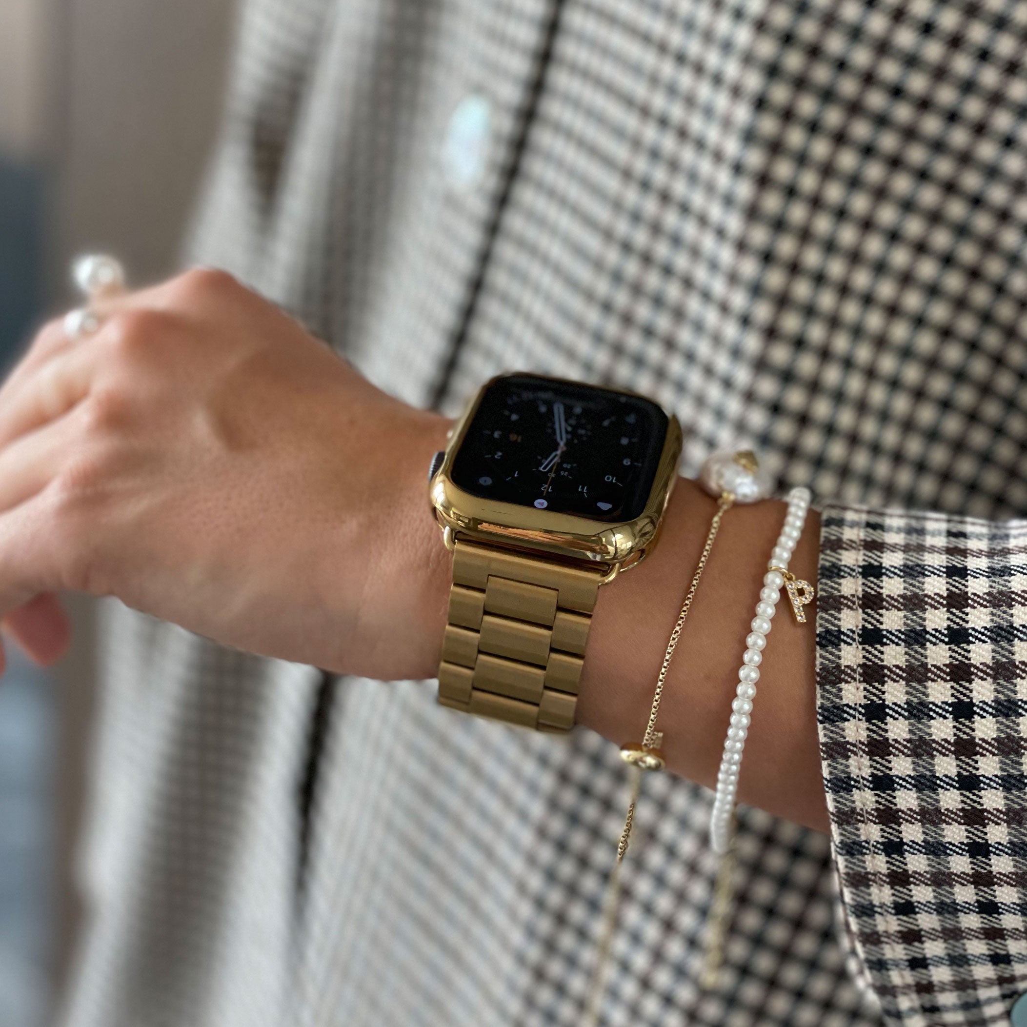 Stainless Apple Watch Band for series 6 4 3 | – iwearlab