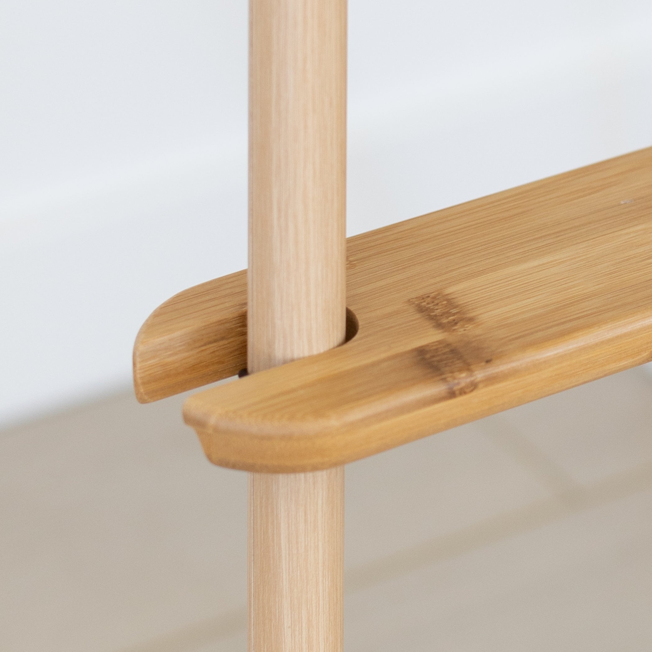 bamboo adjustable highchair footrest