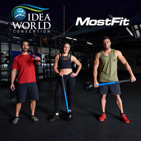 MostFit Core hammer and Functional training equipment at the IDEA conference