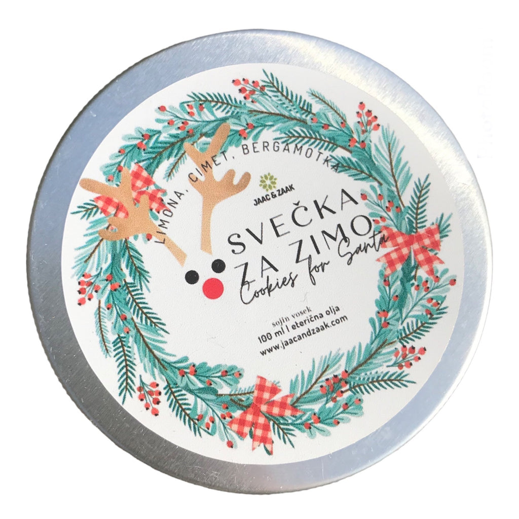 AUTUMN CANDLE - scent: nutmeg, clove, cinnamon, eucalyptus (limited ed –  JAAC & ZAAK