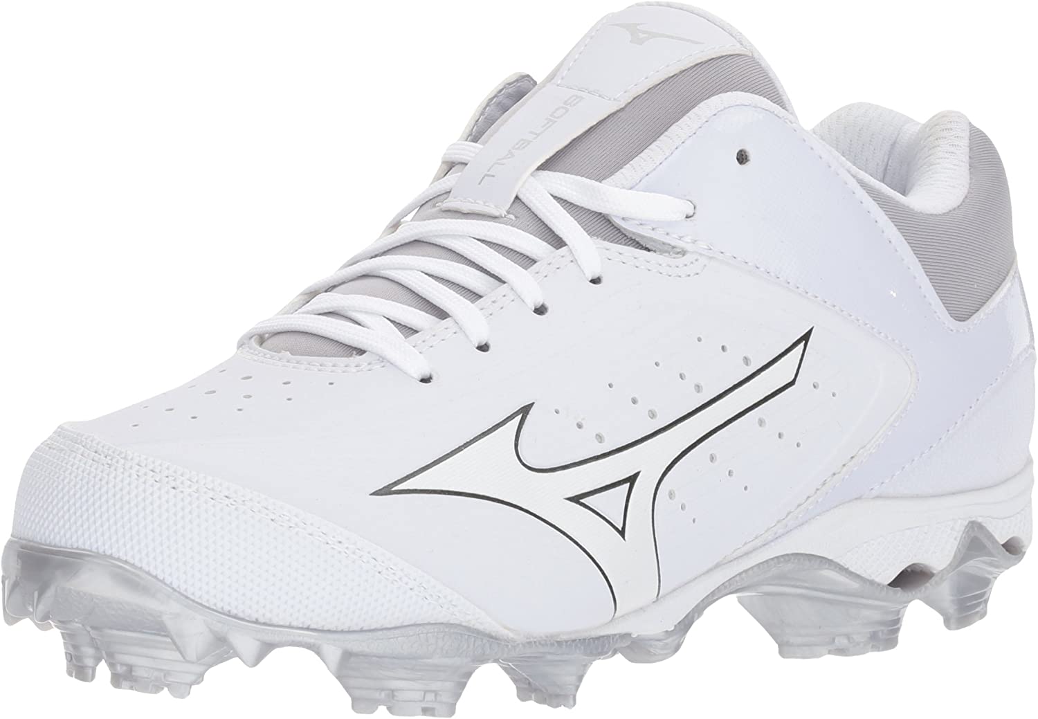 white mizuno womens softball cleats