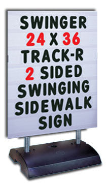 48” x 96” A8 COLORFUL Arrow Portable Readerboard Sign – LetterBank ...