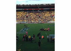 Hurricanes scrum, Westpac Stadium, New Zealand