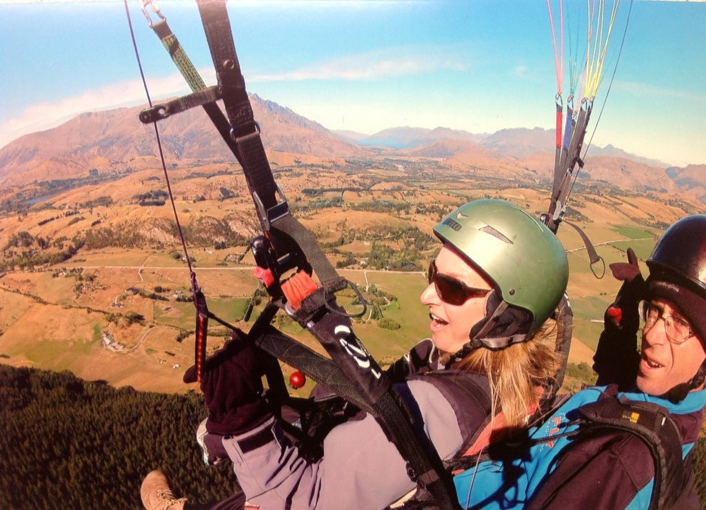Paragliding, Queenstown, New Zealand