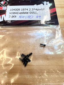WL 1974 2.3*4pwb5 screw set for  WL 104009
