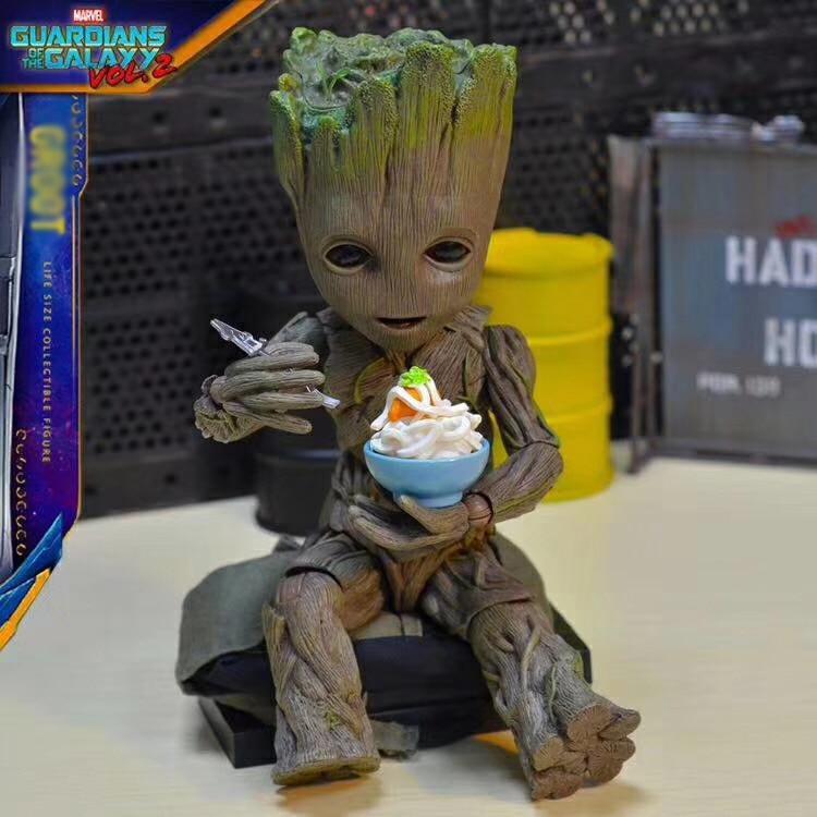 Figurine Marvel Bebe Groot Gardiens De La Galaxie Vol 2 Super Heros Store