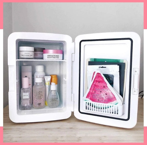 mini refrigerator for makeup