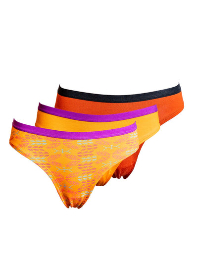 3-pack Nsibidi Women's Bamboo Boxers – Akụkọ