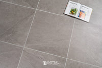 Marble Look Floor Tile Galaxy Sky Grey Matt Finish 600X600