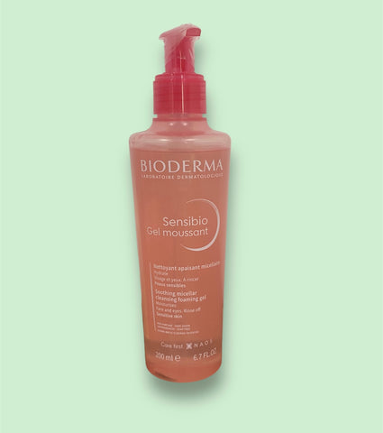 BIODERMA SENSIBIO GEL MOUSSANT SOOTHING CLEANSING FOAMING GEL 