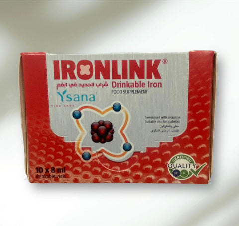 IRON LINK, ADULT DRINKABLE IRON 10 AMPULES