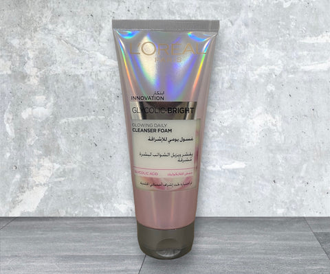 LOREAL PARIS GLYCOLIC-BRIGHT CLEANSING FOAM 