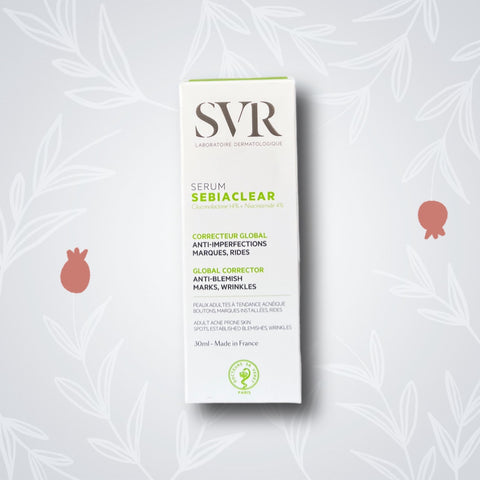 SVR SEBIACLEAR SERUM (GlUCONOLACTONE + NIACINAMIDE + HYALURONIC ACID) 30ML