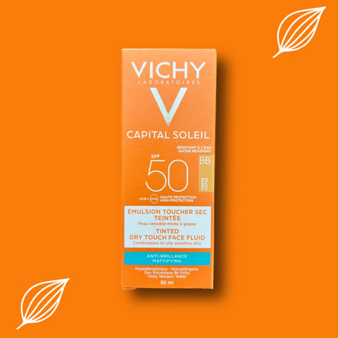 VICHY BB TINTED DRY TOUCH FACE FLUID SPF50+