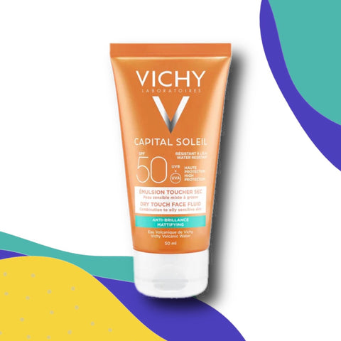 Vichy mattifying face fluid dry touch SPF 50+