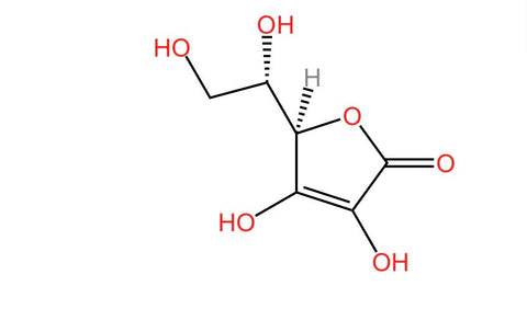 vitamin c structure picture