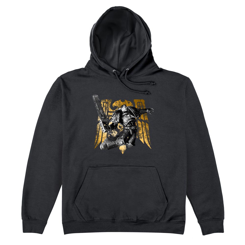 Warhammer 40,000: Space Marine Graphic Hoodie - WARHAMMER MERCH