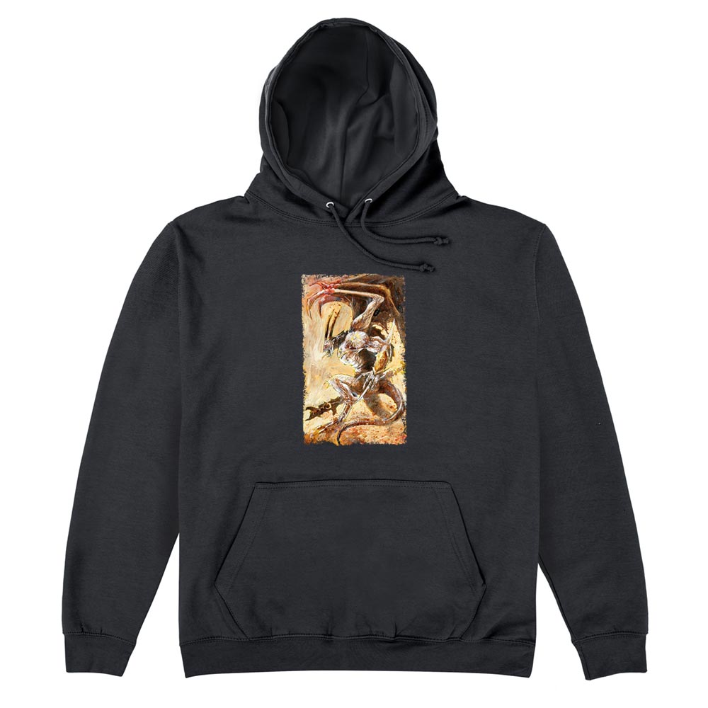 GRIMDARK - Daemon Prince Hoodie - WARHAMMER MERCH