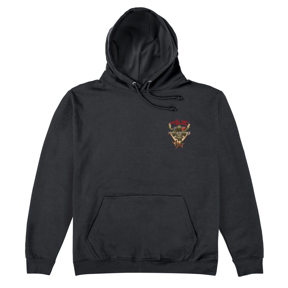 Warhammer 40,000: Shootas, Blood & Teef Pocket Print Hoodie - WARHAMMER MERCH