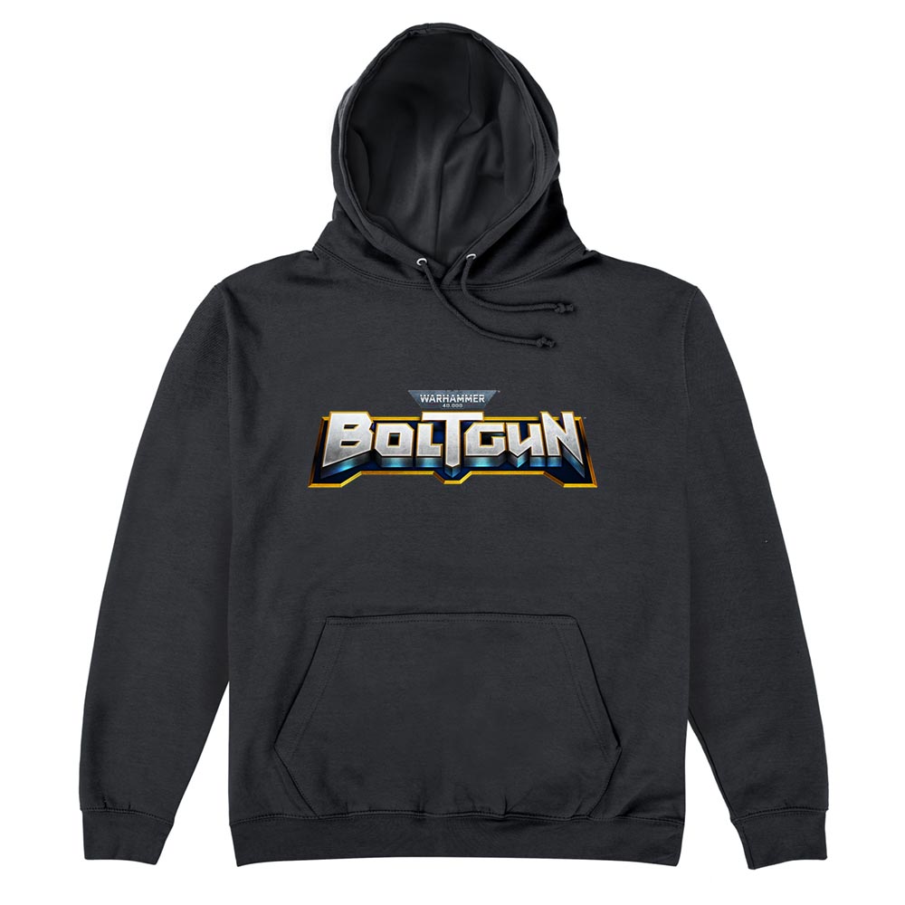 Warhammer 40,000: Boltgun Logo Hoodie - WARHAMMER MERCH