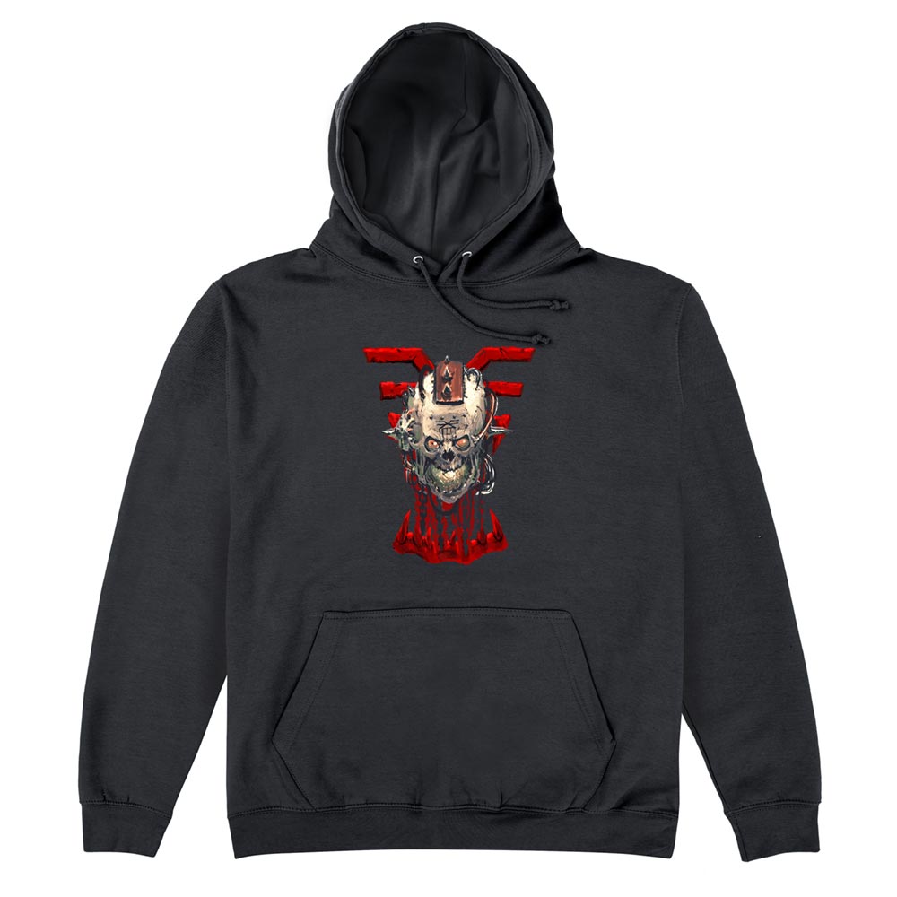 World Eaters Skull Logo Hoodie - WARHAMMER MERCH