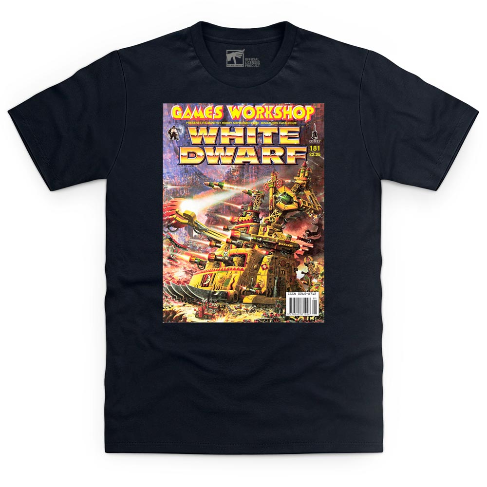 White Dwarf Issue 181 T Shirt - WARHAMMER MERCH