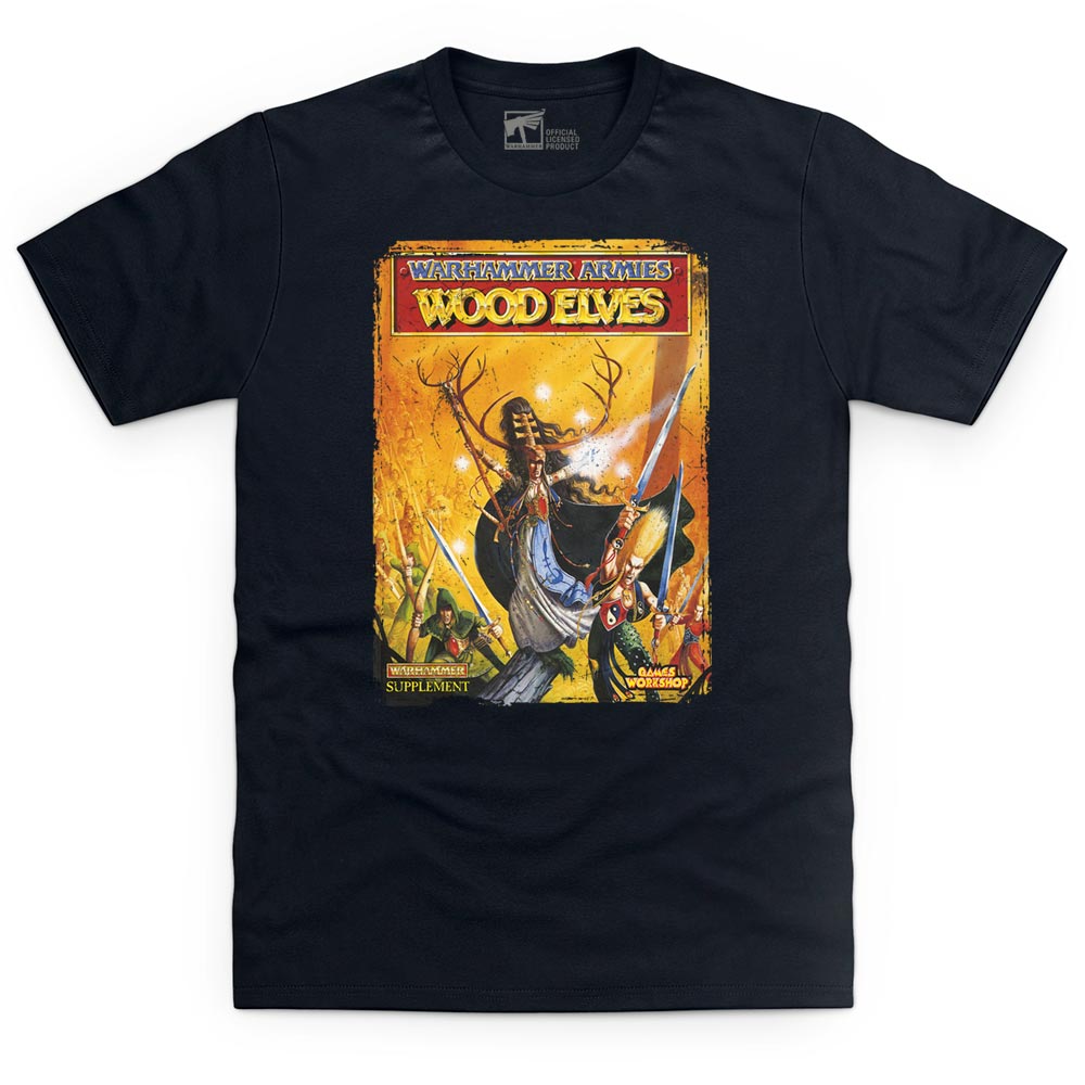 Warhammer Fantasy Battle 4th Edition - Warhammer Armies: Wood Elves T Shirt - WARHAMMER MERCH