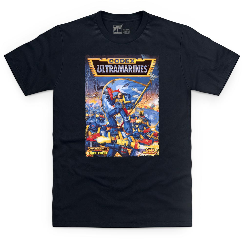 Warhammer 40,000 2nd Edition: Codex Ultramarines T Shirt - WARHAMMER MERCH