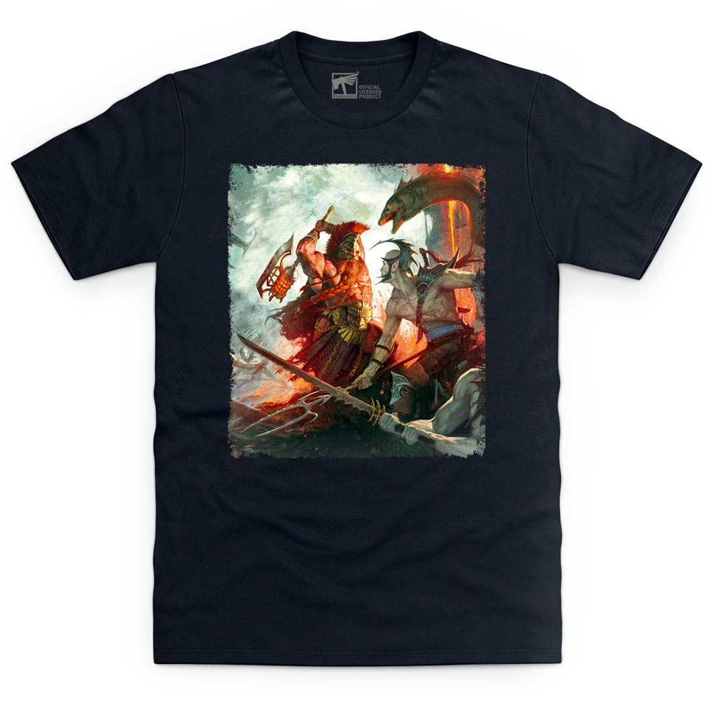 Warhammer Age of Sigmar: Fury of the Deep T Shirt - WARHAMMER MERCH