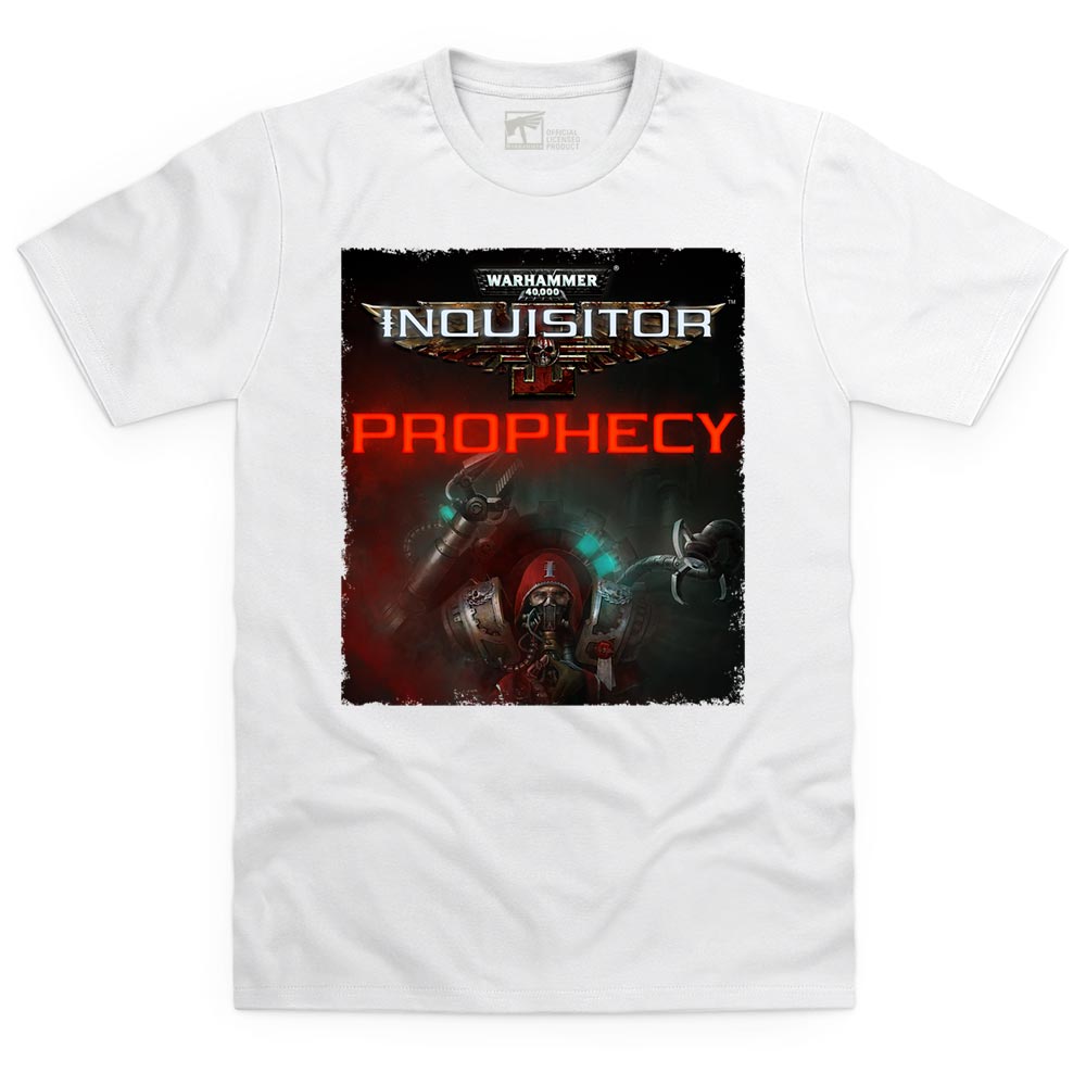 Warhammer 40,000: Inquisitor - Prophecy White T Shirt - WARHAMMER MERCH