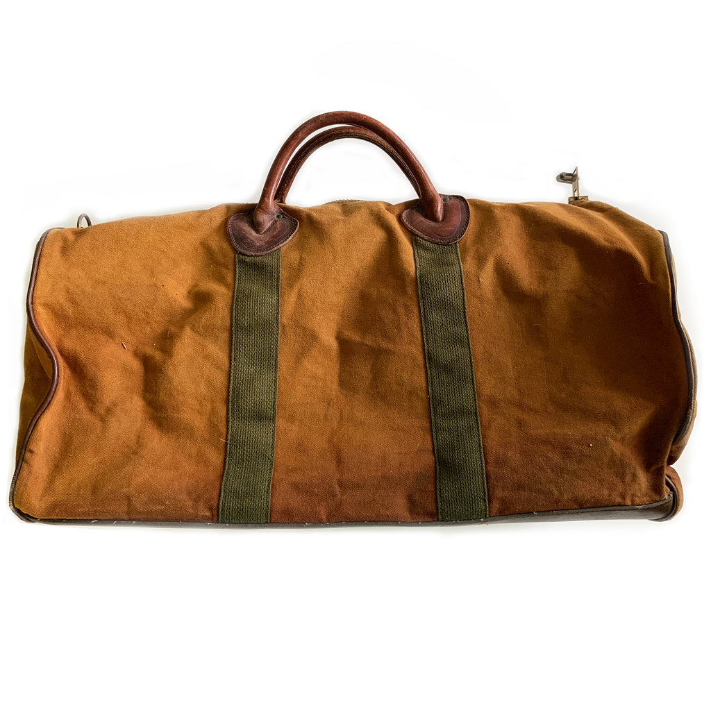 ll bean leather duffle bag